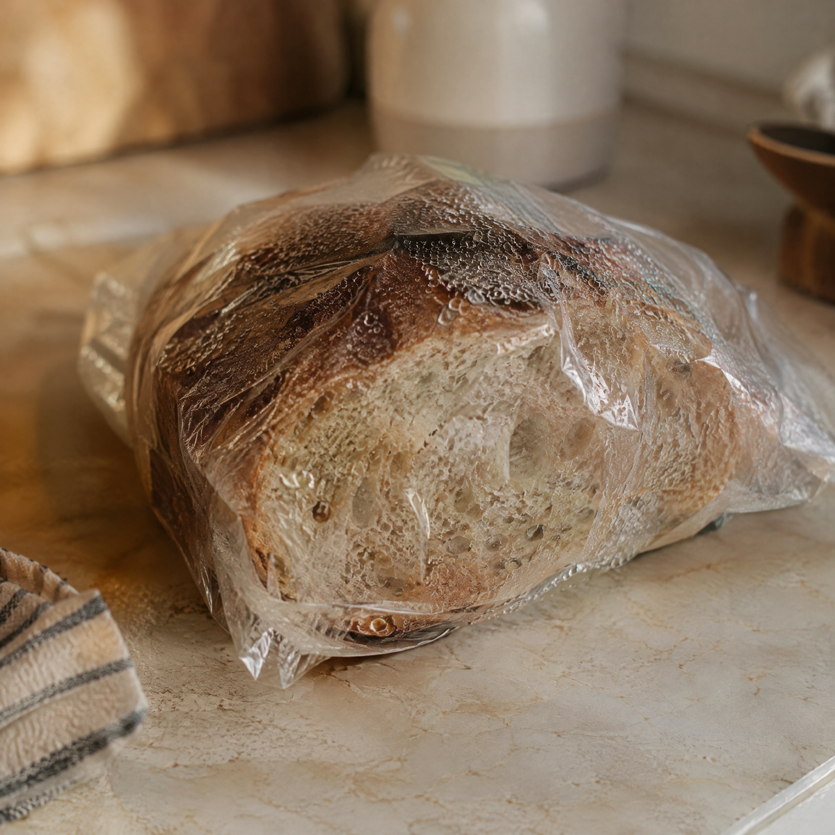 Half the loaf ends up in the <em>trash</em>